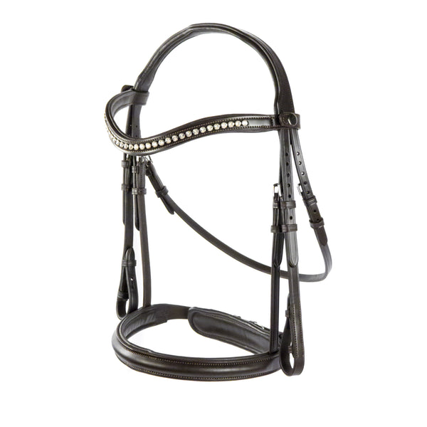 Havana Snaffle Bridle 'Leah'
