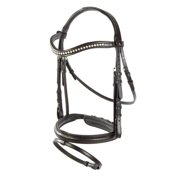 Havana Snaffle Bridle 'Leah'