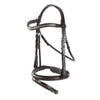 Havana Snaffle Bridle 'Apex' -  with removable flash noseband