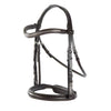 Havana Snaffle Bridle 'Apex' -  with removable flash noseband