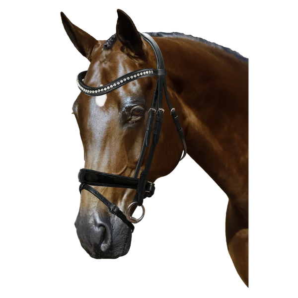 Mix & Match Custom Bridle - Black Snaffle - Customer's Product with price 319.75 ID lyRieQjJwcDnnctqGYRQkZX_