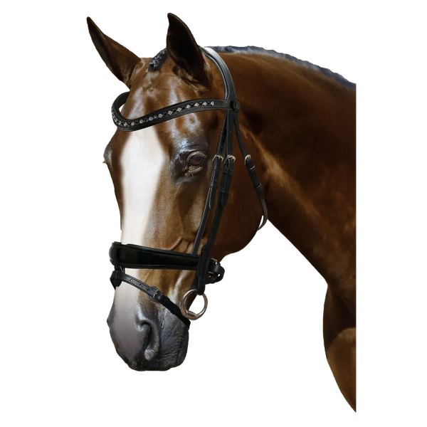 Mix & Match Custom Bridle - Black Snaffle - Customer's Product with price 319.75 ID KzUsfzY3PdFqpZ6O95V1dUdY