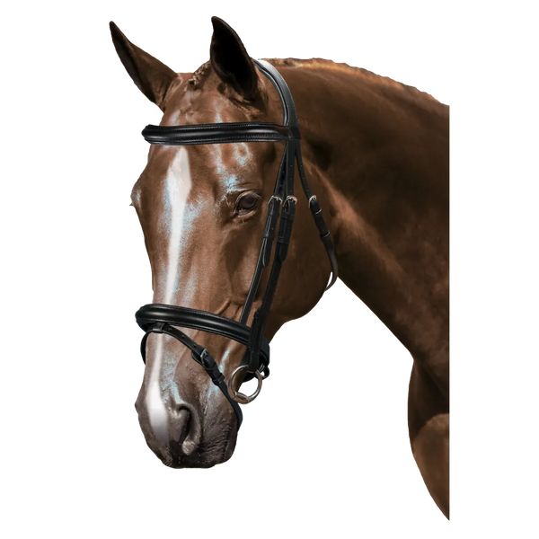 Mix & Match Custom Bridle - Black Snaffle - Customer's Product with price 209.80 ID A-6r1kx1unGqSHUjjWr-f2EM