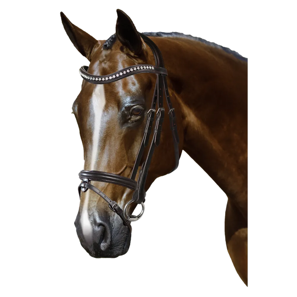 Mix & Match Custom Bridle - Havana Snaffle Bridle - Customer's Product with price 279.75 ID 0tbe98UuklizF06g4z9nloeq