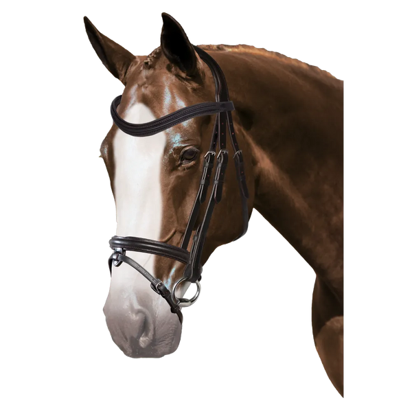 Mix & Match Custom Bridle - Havana Snaffle Bridle - Customer's Product with price 209.80 ID dME-E_MiPKcmINaEKF02rdxQ