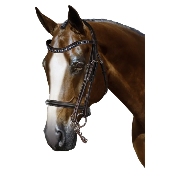 Mix & Match Custom Bridle - Havana Double Bridle