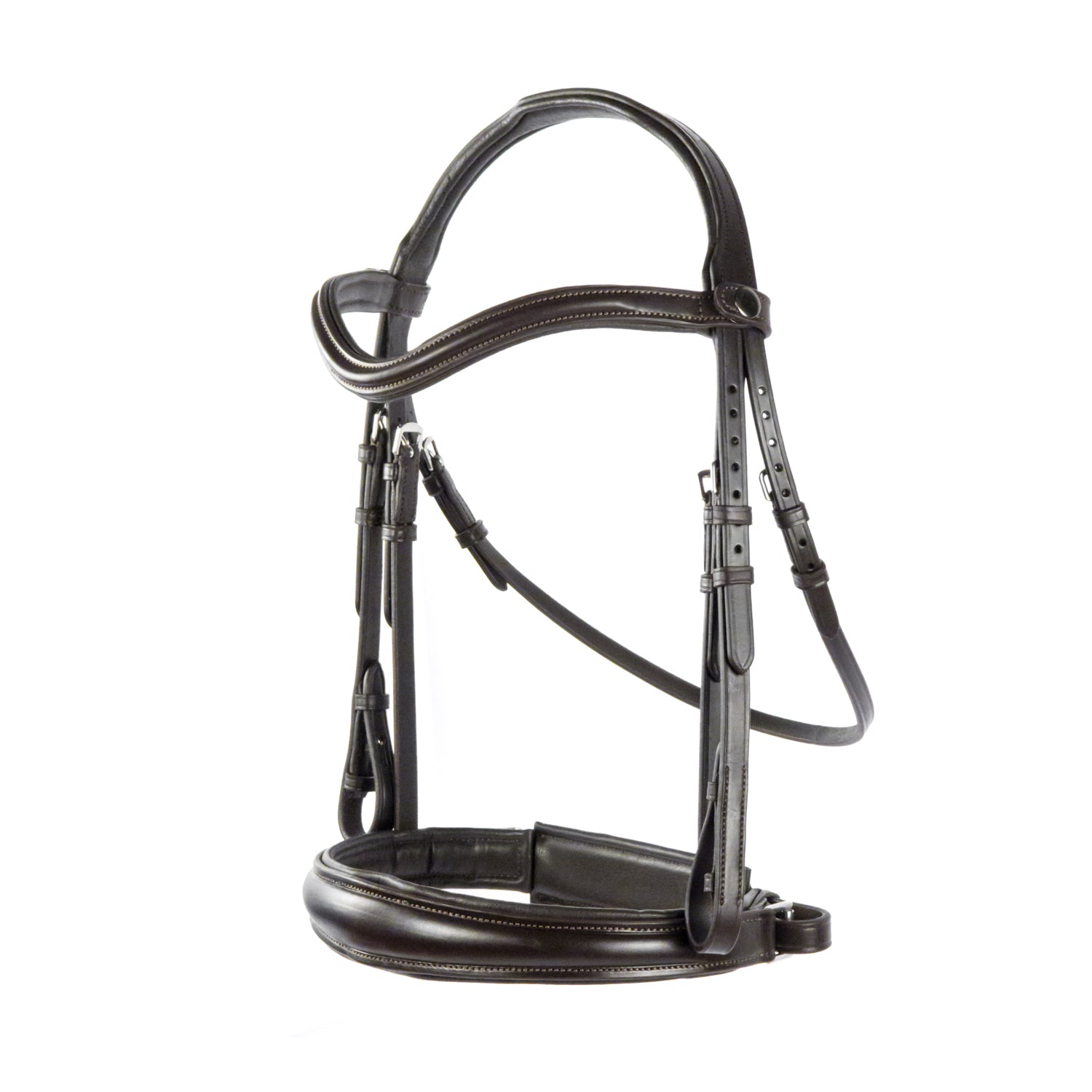 Havana Snaffle Bridle 'Momentum' - removable flash