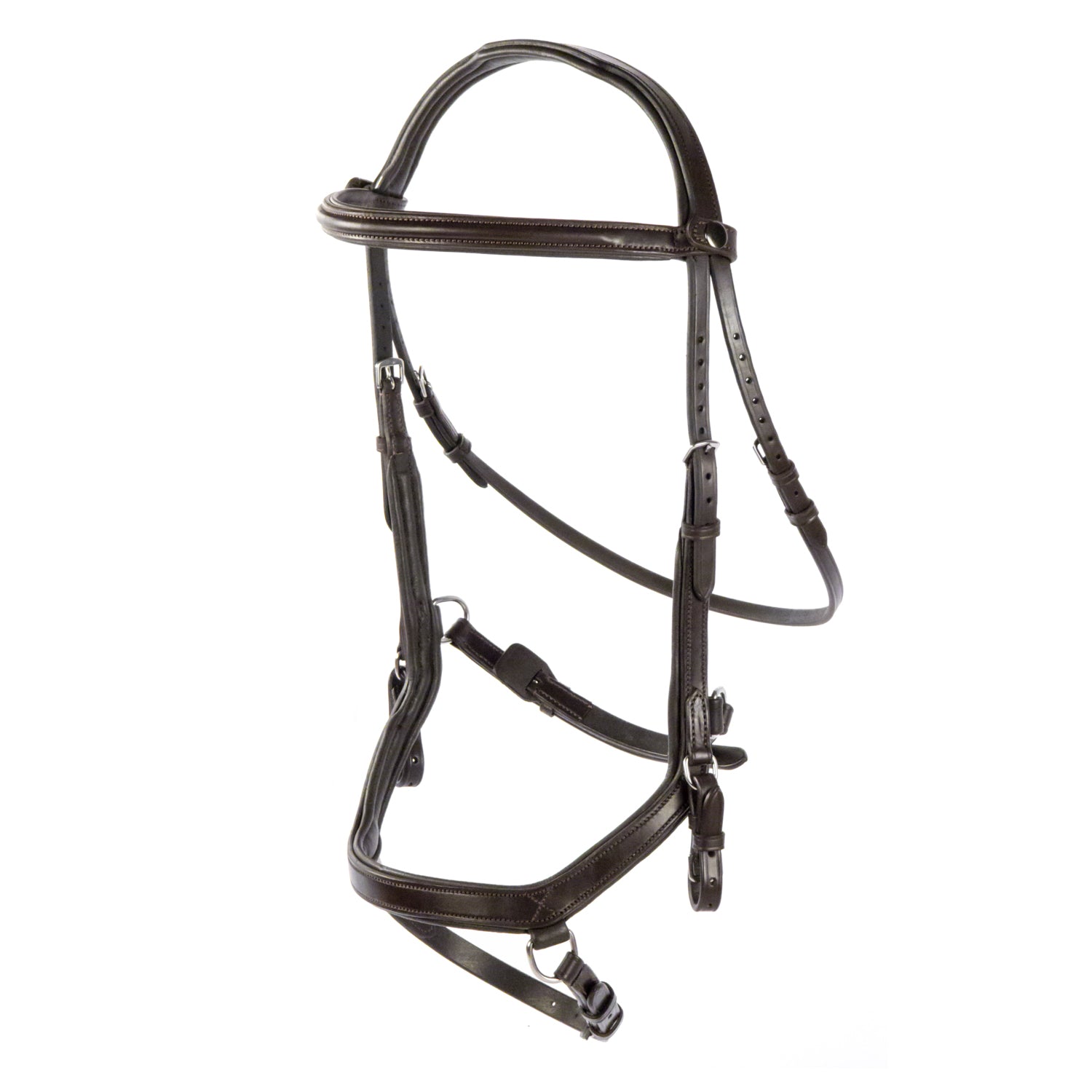 Havana Duo Snaffle Bridle 'Liberty'
