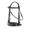 Havana Snaffle Bridle 'Stride' - removable flash