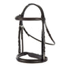 Havana Snaffle Bridle 'Sovereign' - removeable flash