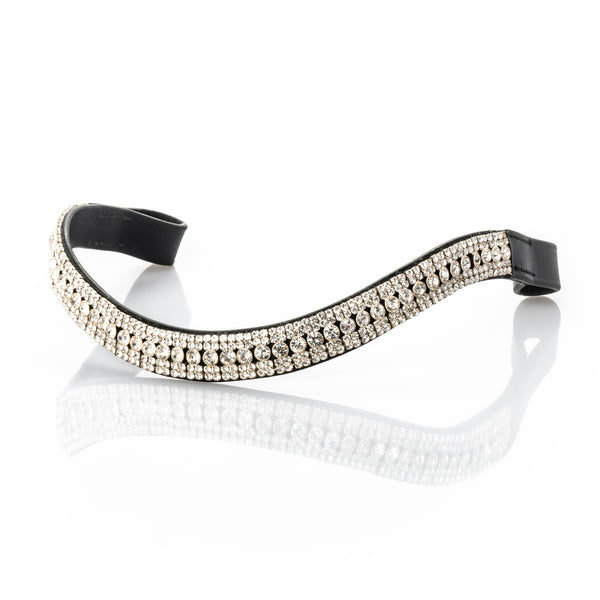 Princess Wave Browband - Black