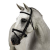 BLACK SNAFFLE BRIDLE 'Plain Beauty' - Flexible Fit Equestrian LLC