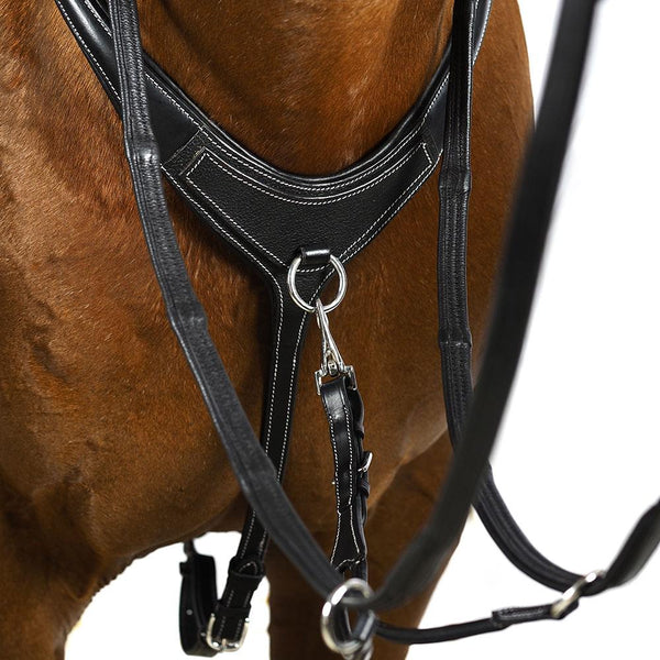 AR 3 POINT BRIDGE - BLACK BREASTPLATE - Flexible Fit Equestrian LLC