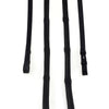 Padded Leather 5/8 Billet Reins - Black