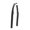 ANATOMICAL SNAFFLE GEL PADDED CROWNPIECE 5/8 WITH CUT BACK EARS - HAVANA - Flexible Fit Equestrian LLC