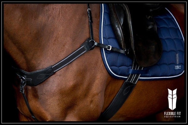 Modified Bridge Breastplate - Matching Elastic