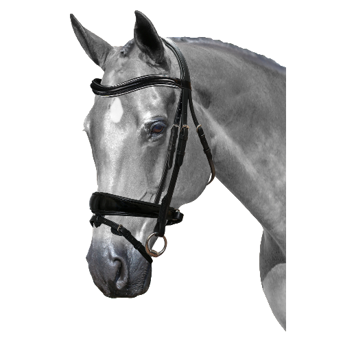 Mix & Match Custom Bridle - Black Snaffle - Customer's Product with price 289.75 ID HN9im14LjwceXX2ox4vt3jD8